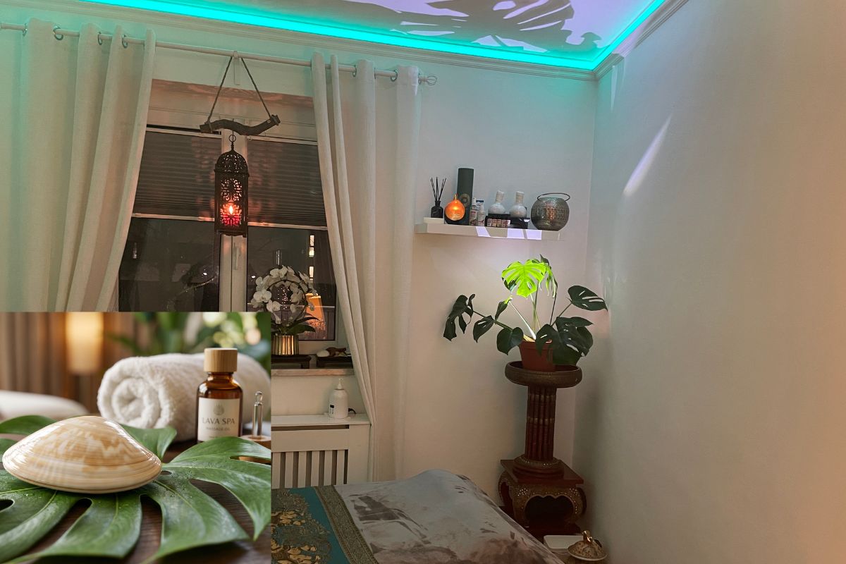 Exklusive LavaShell Massage Frankfurt bei Ohm Thai Bockenheim